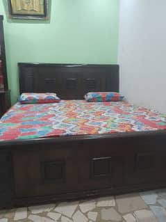 Bed with dressing WhatsApp(03321441586)