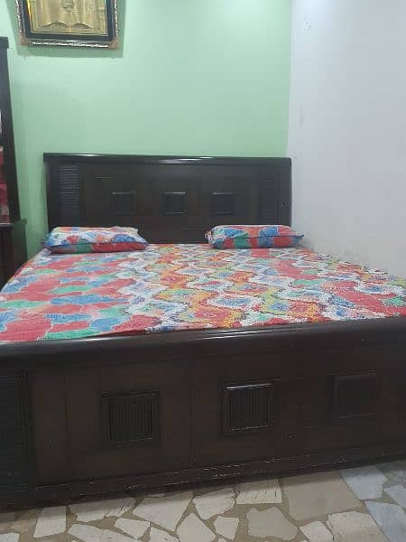 Bed with dressing WhatsApp(03321441586) 0