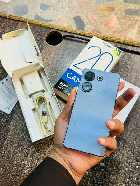 Tecno Camon 20 Complete Box 9