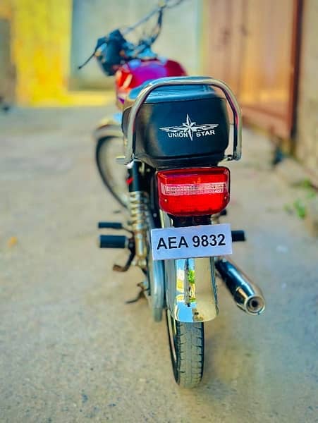 Union star New bike islamabad number03115246647 4