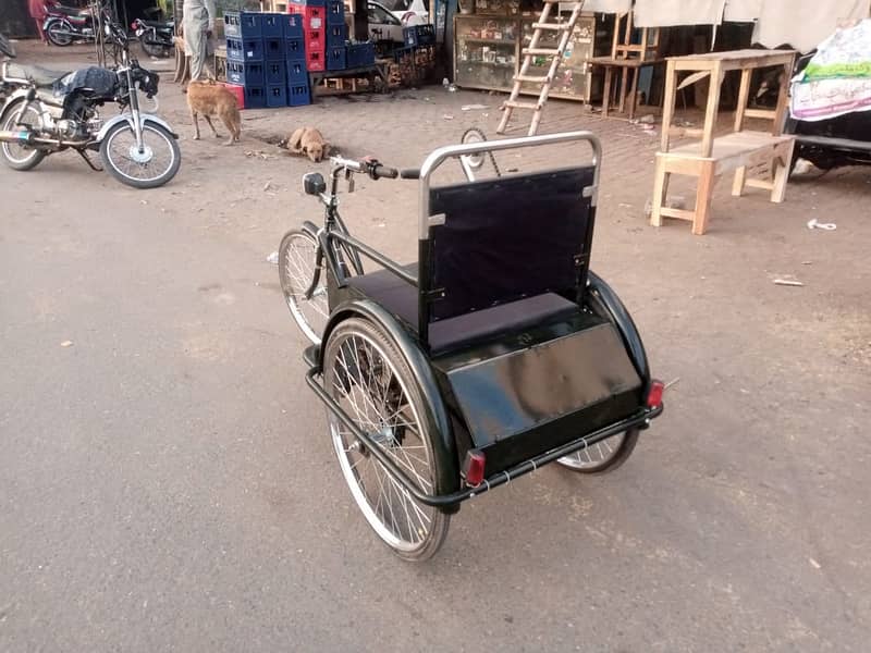 Electric / Manual Tricycle for disable 6