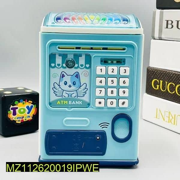 Kids money saving mini bank 0