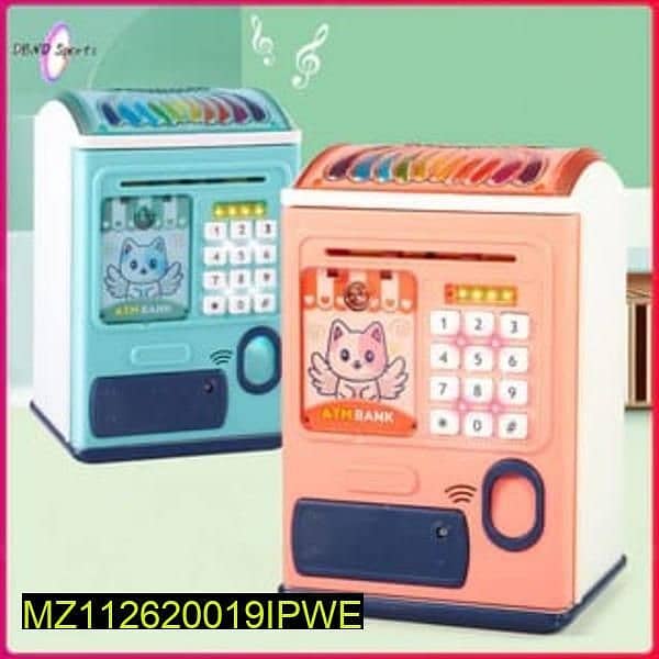 Kids money saving mini bank 3