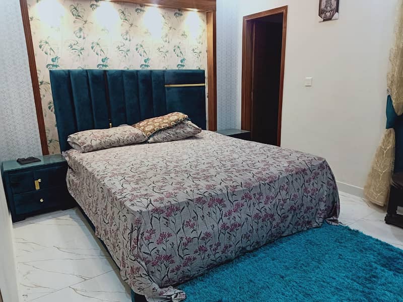 5 Marla Like Brand New Full Furnished House For Rent secter D BahriaTown Lahore 1