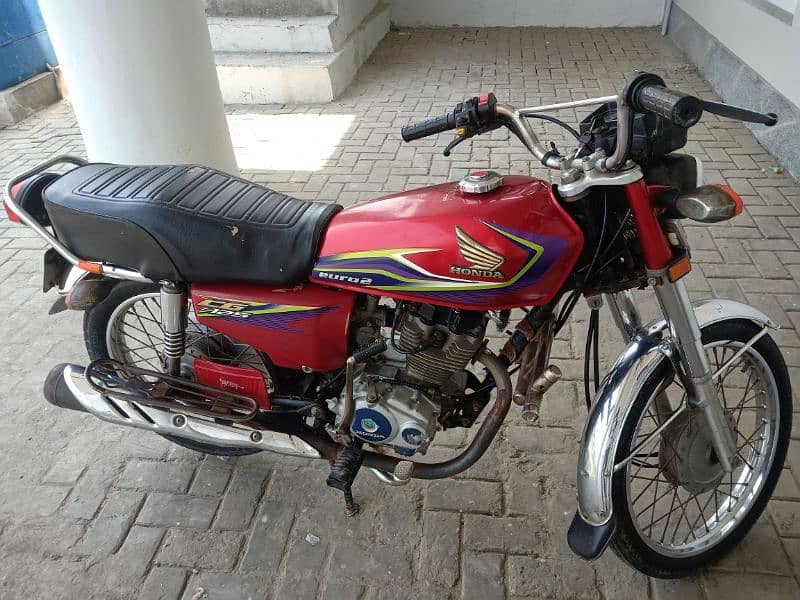 Honda 125 Lashing conditions 2