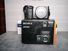 **Sony α6400 – Compact 4K Mirrorless Camera with Versatile Features**