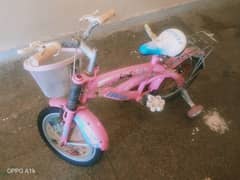 baby girl bycycle  pink clour