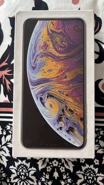 iPhone xsmax 512gb pta approved factory unlock with box mint condition 1