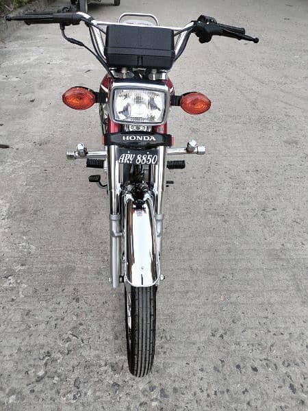 Honda CG125 model 2023 Rawalpindi number 03341511728 3