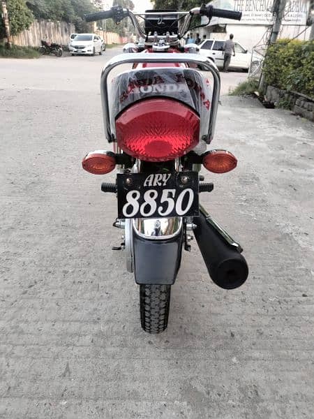 Honda CG125 model 2023 Rawalpindi number 03341511728 8