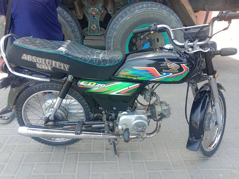 Honda Cd70 2021 model Hyderabad number 2