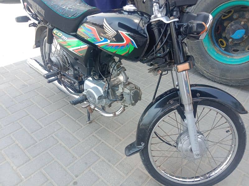 Honda Cd70 2021 model Hyderabad number 4