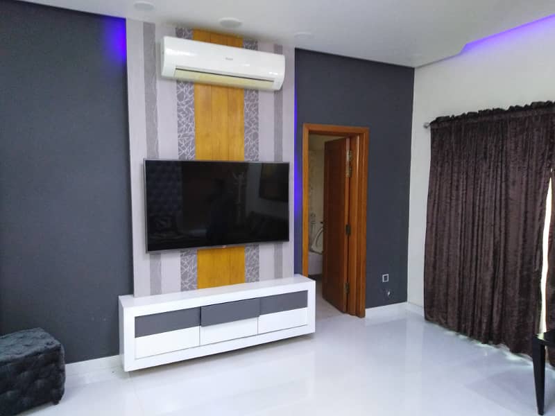 1 Kanal New Basement Full Furnished Available For Rent In Chambelli Block Bahria Town Lahore 15