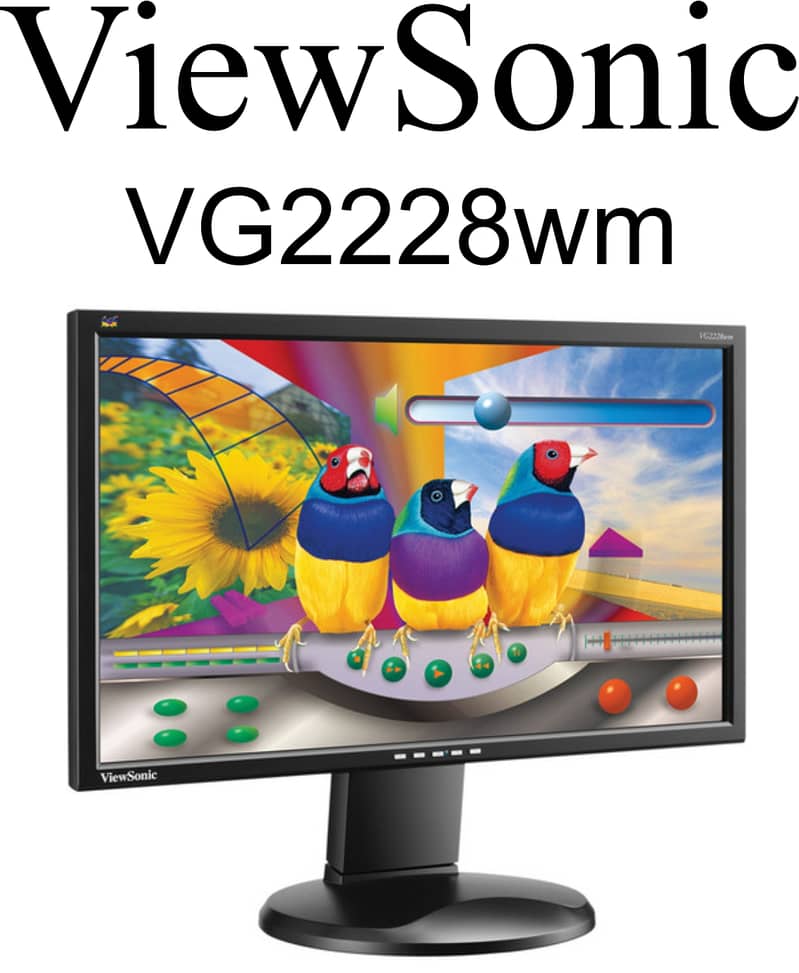 ViewSonic 22" full HD LED 0