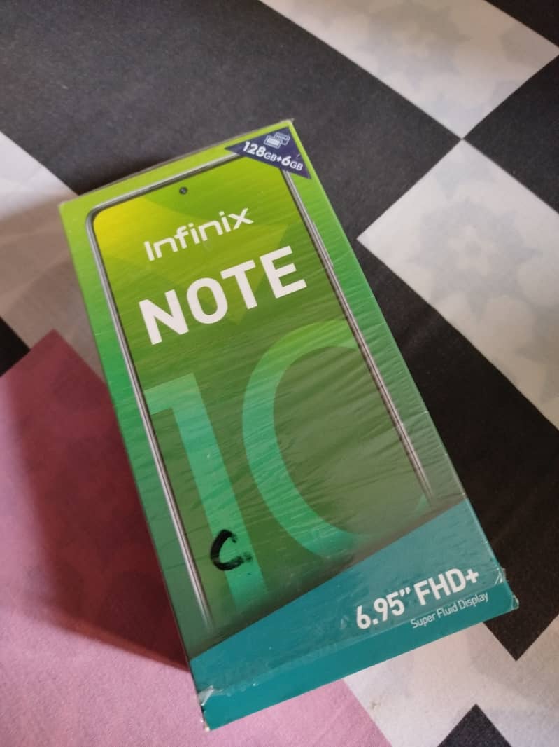 Infinix note 10 Used mobile in 6/128 4