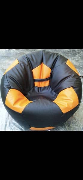 Adult size football bean bag sofas / Football / Sofa cum bed 1