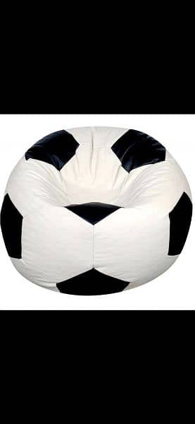 Adult size football bean bag sofas / Football / Sofa cum bed 3