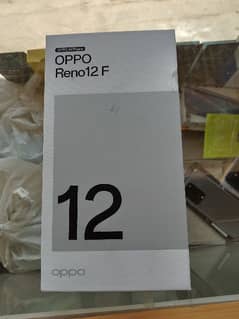 oppo reno12f 4g full box 10 days use