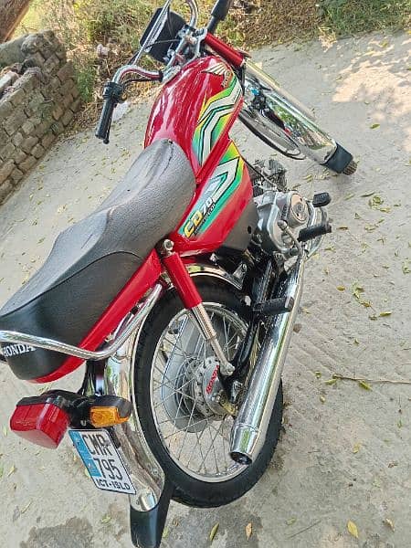 Honda 70 2023 model Islamabad number 4