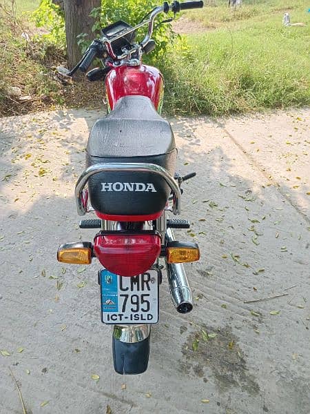 Honda 70 2023 model Islamabad number 6