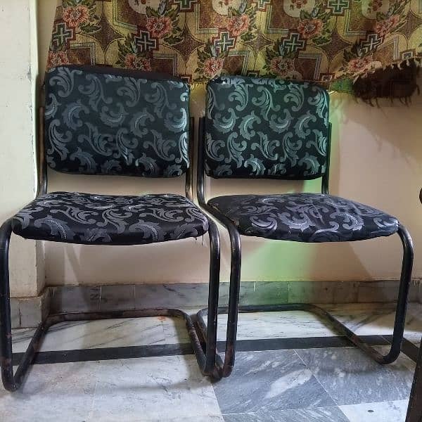 Iron Frame Chairs 1