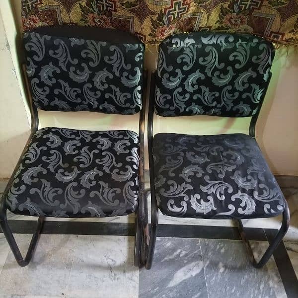 Iron Frame Chairs 2