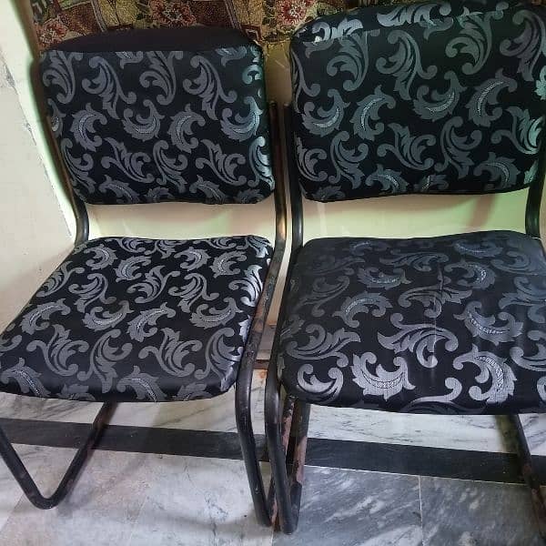 Iron Frame Chairs 3