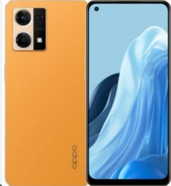 oppo f21 pro yellow with complete box 0