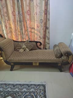 dewan sofa in brown colour