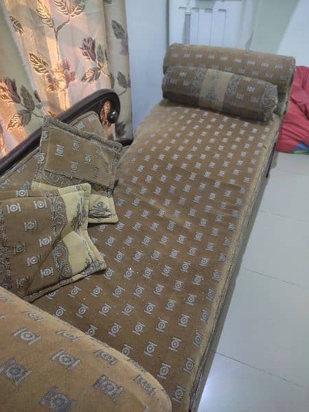 dewan sofa in brown colour 3