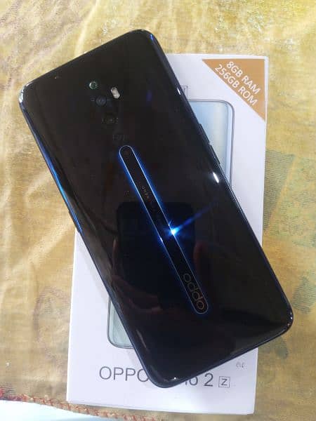 oppo Reno 2z black color bilkol ok ha 10by10+ ha change satt ha 3