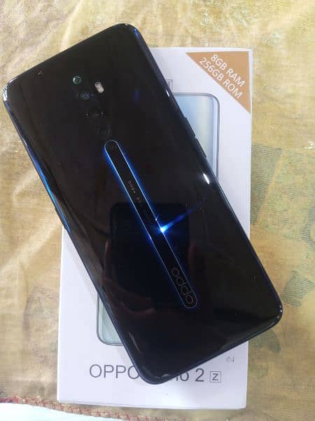 oppo Reno 2z black color bilkol ok ha 10by10+ ha change satt ha 4