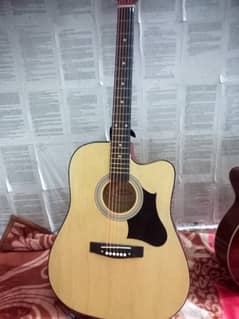 Big Acoustic Guitar with Strap and Guitar Bag