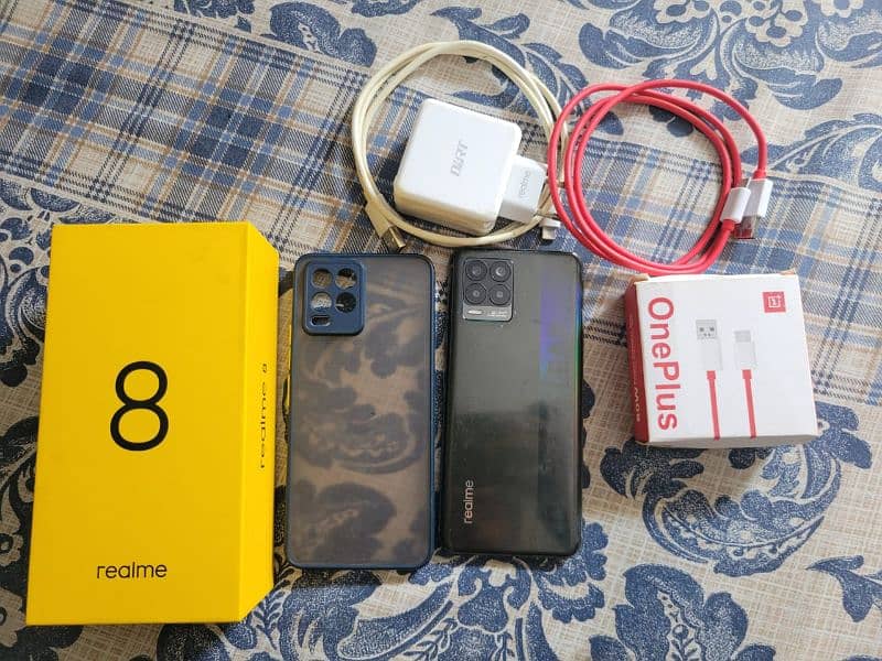 realme 8 with box 0