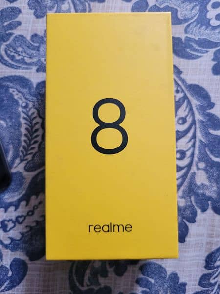 realme 8 with box 8