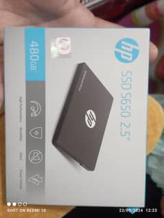 HP SSD 480 GB brand new