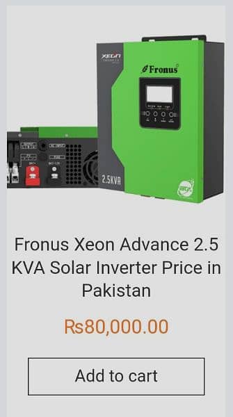 Fronus 2.5KVA Solar Invertor UPS 1