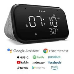 Lenovo Smart Clock Essential 4' Smart Display with Google Assistant