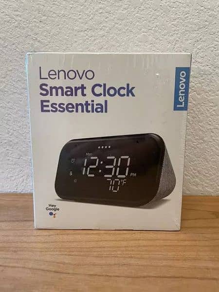 Lenovo Smart Clock Essential 4' Smart Display with Google Assistant 11