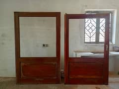 Wooden doors