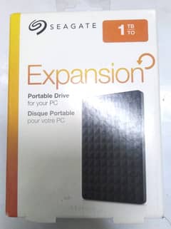 1 TB Seagate Expansion External Hard Drive