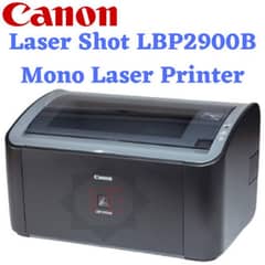 Canon Laser shot Lbp 2900B Black printer 100% working just buy and use