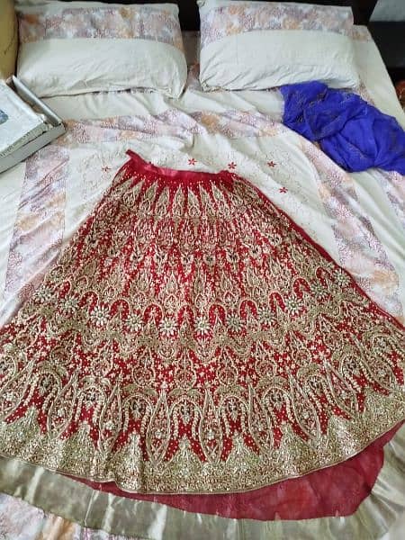 Tail Lehenga for bride 7