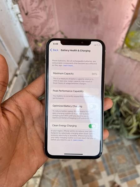 iphone x 64gb all okay 6
