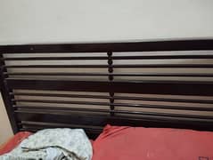 Single Iron bed for sale with mattress 0