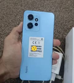 REDME  NOTE  12  WITH BOX AND CHARGER  8/128  ZERO  PHONE