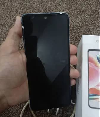 REDME  NOTE  12  WITH BOX AND CHARGER  8/128  ZERO  PHONE 2