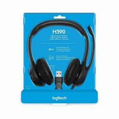 Logitech H390 USB Headset with Noise-Cancelling Mic