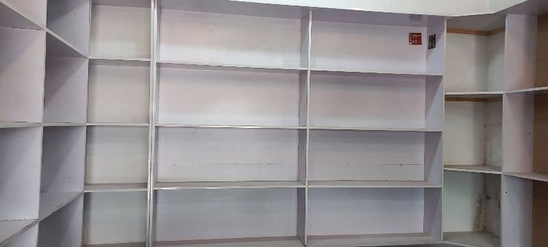 Shop racks new conditions  white color 3