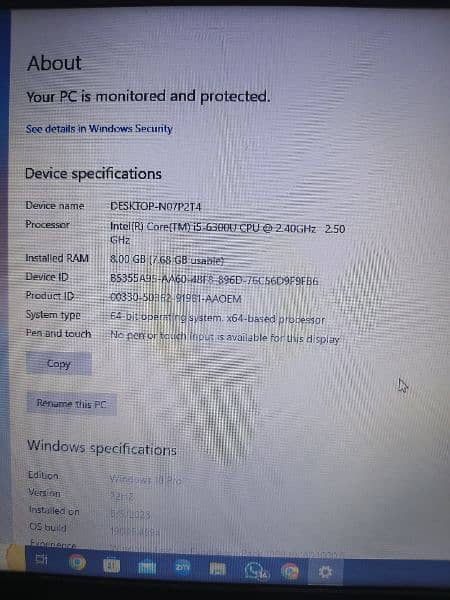 DELL LATITUDE E7270 i5 6th 4